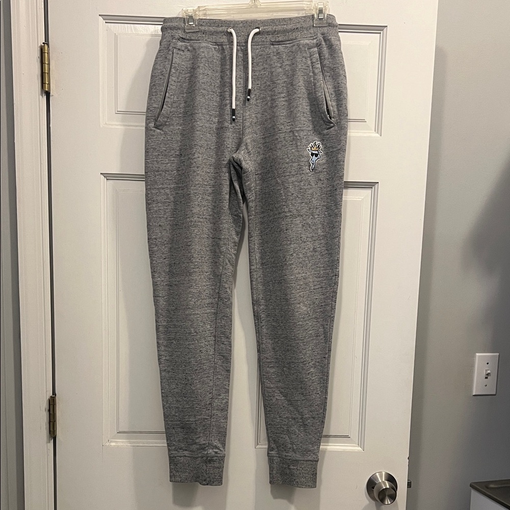 GOAT USA Gray Joggers with Logo